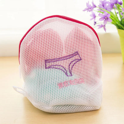 Clothes Wash Kit Washing Bra Socks Underwear Mesh Zippered Lingerie Laundry Bag Washing Machine Dirty Laundry Bags