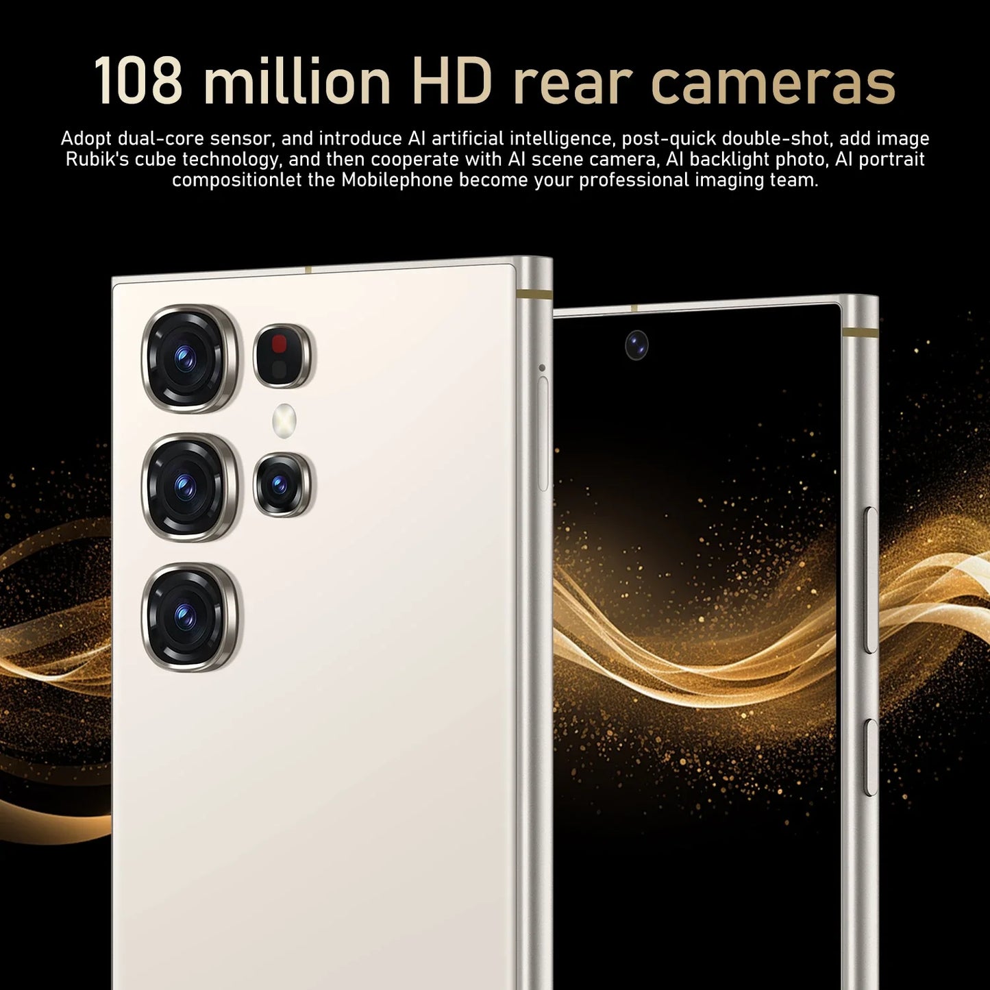 Dual SIM Mobile Phone 2025 S25 ULTRA Original Phones Smartphones Cellphone HD Screen Resolution Smartphone