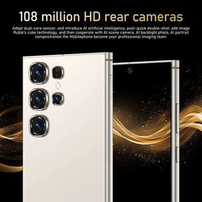 Dual SIM Mobile Phone 2025 S25 ULTRA Original Phones Smartphones Cellphone HD Screen Resolution Smartphone