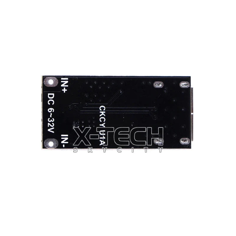 DC-DC Buck Module: 12V/24V to QC3.0 Fast Charge, Single USB Phone Charging Board