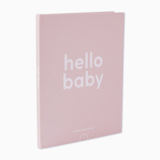 Hello Baby Book - Blush