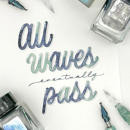 A Space Walk - Monoline Lettering Workshop with Bechori (Reservations Begin July 1 - 12pm ET)