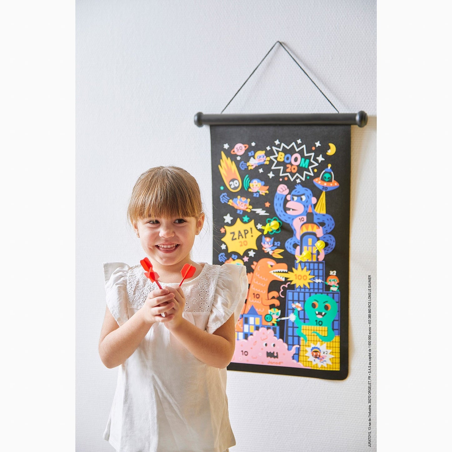 Janod Magnetic Dart Game Superhero