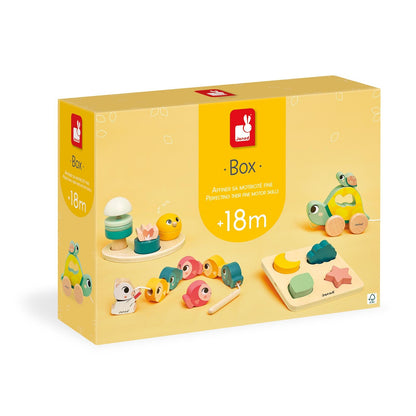 Janod Development Toy Box - 18 months