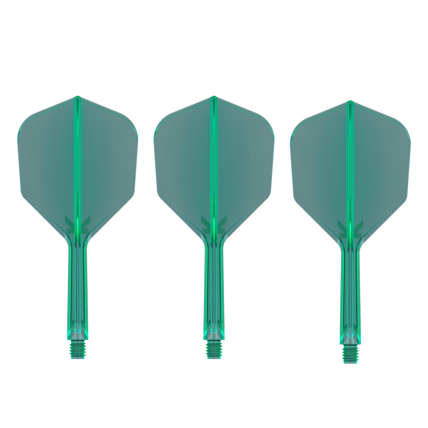 TARGET - K-FLEX All-In-One Moulded Flights NO6 Size - GREEN