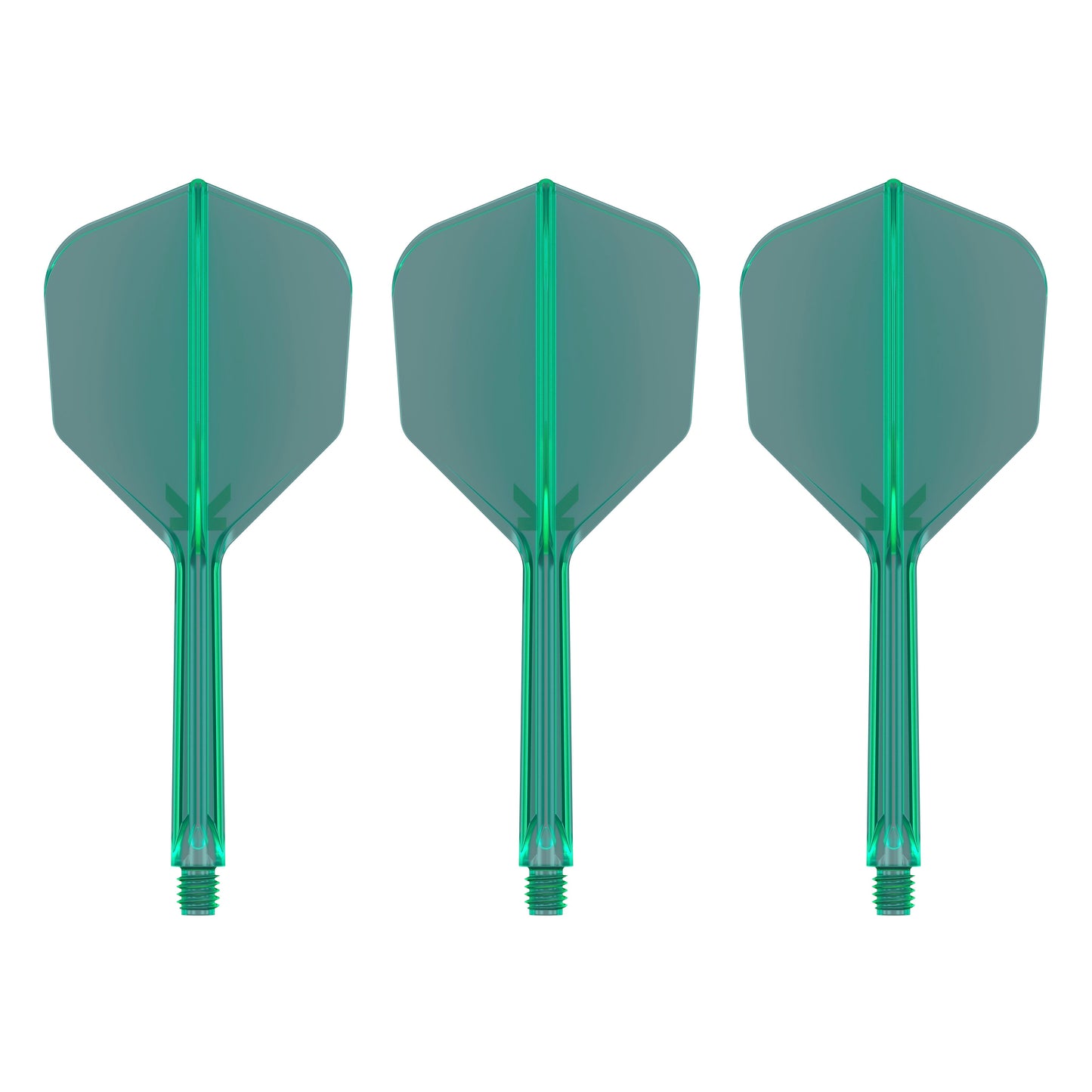 TARGET - K-FLEX All-In-One Moulded Flights NO6 Size - GREEN