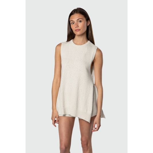 TEAMLTD - KNIT TANK | Natural