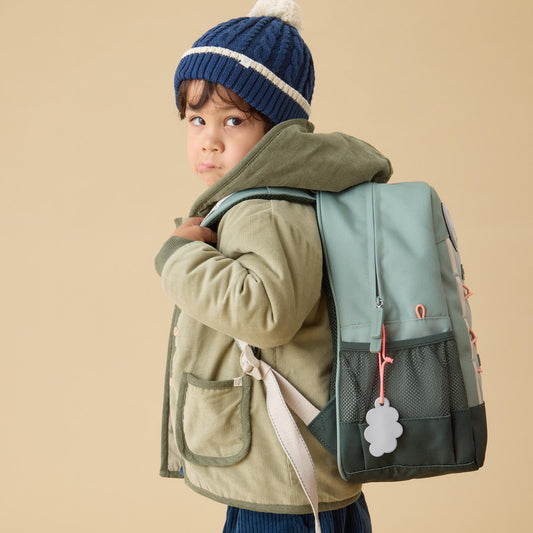 Done by Deer Junior Backpack - Tiny Trails Green 13l