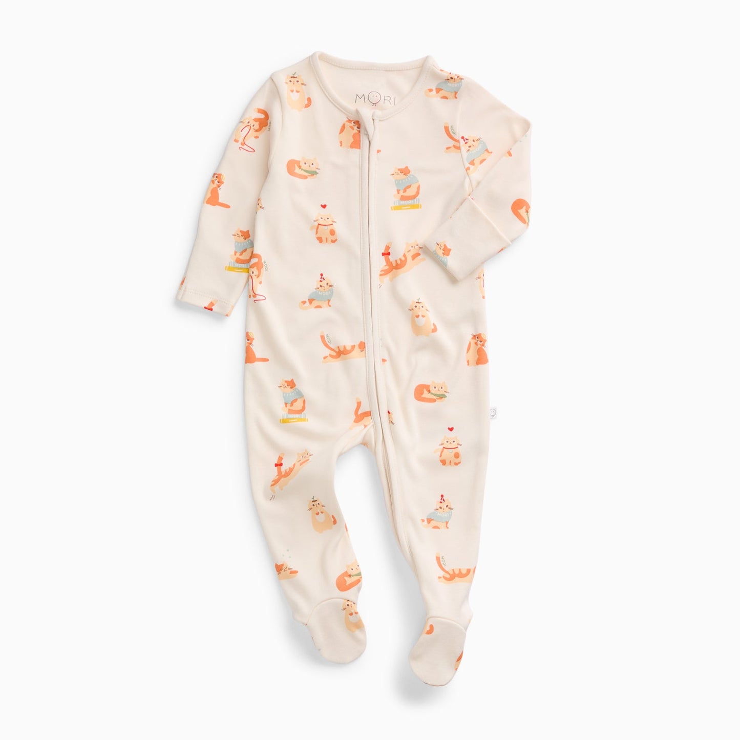 Cat Nap Clever Zip Sleepsuit