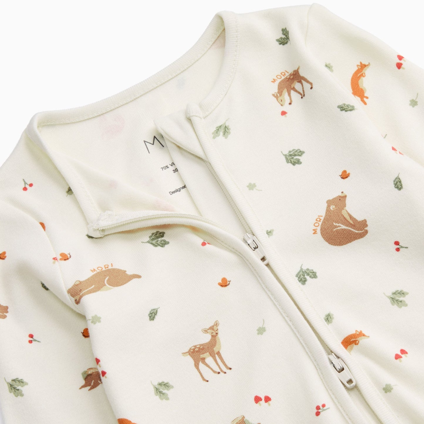 Forest Friends Clever Zip Sleepsuit