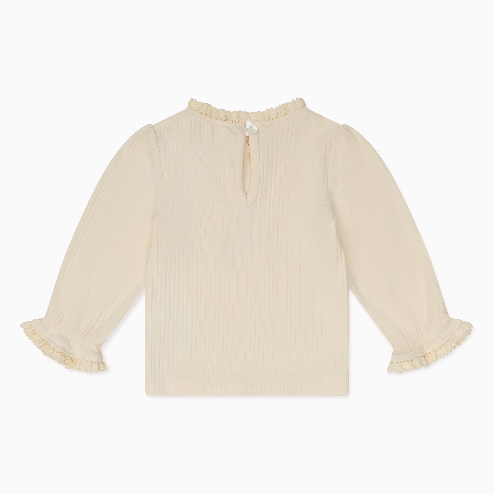 Ballerina Frilled Ribbed Top