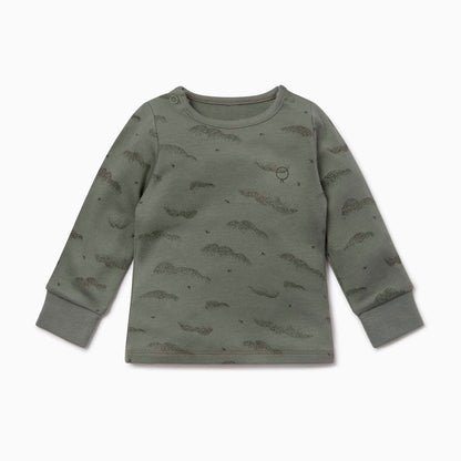 Khaki Cloud Long Sleeve T-Shirt & Leggings Set