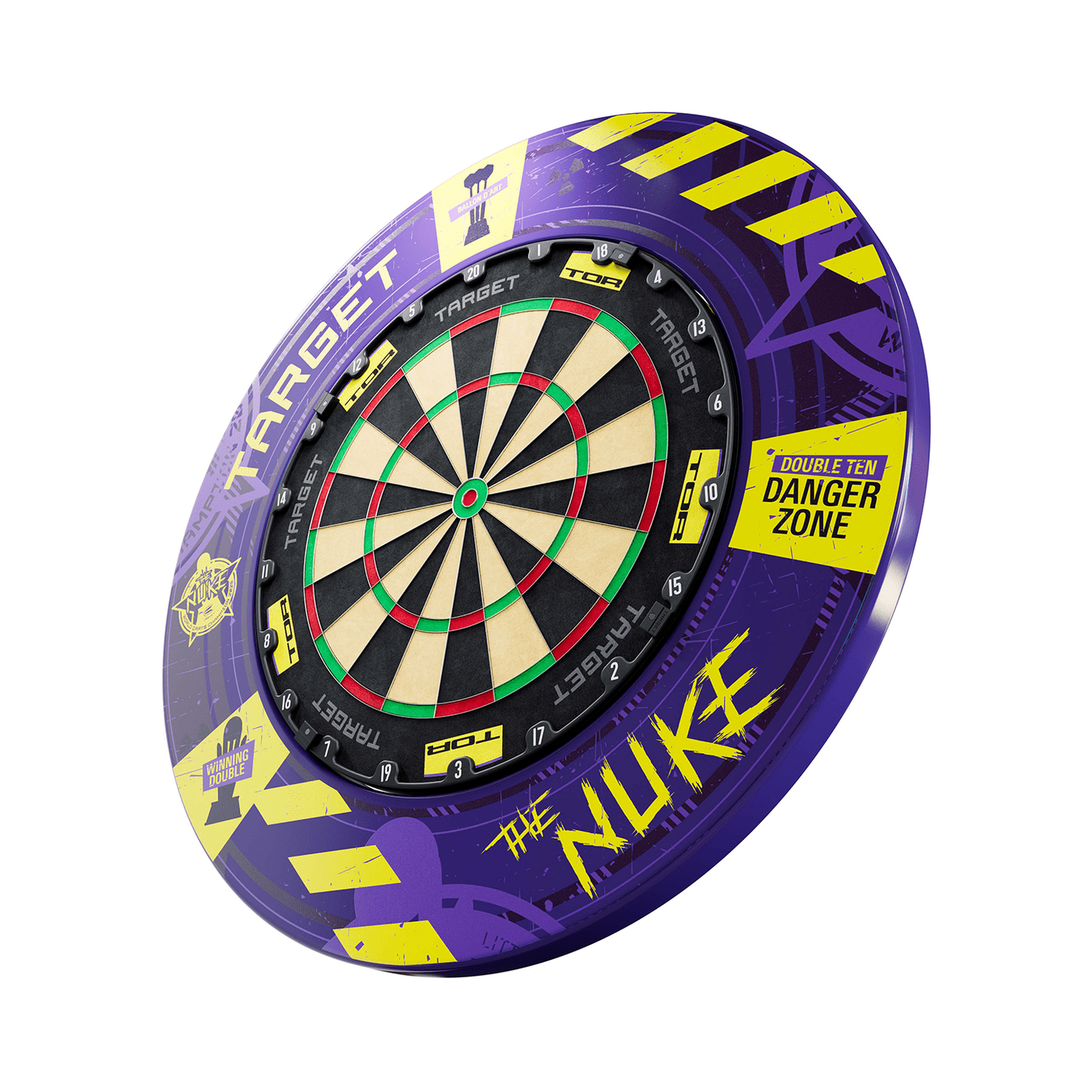 Luke Littler World Champion Edition Dartboard and Surround Bundle
