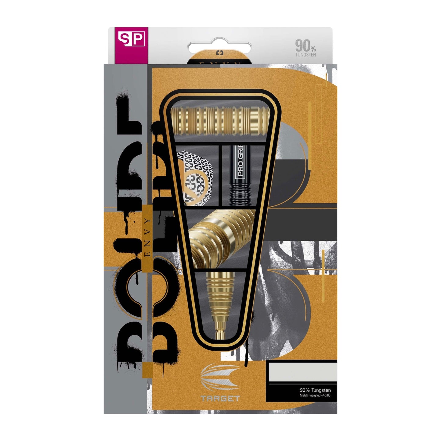TARGET - 22g - Bolide Envy SP03 - Steel Tip Swiss Point - 90% Tungsten Darts