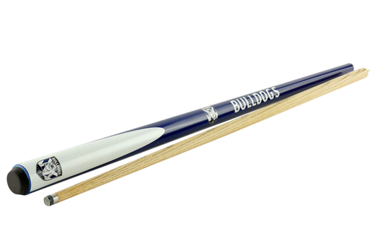NRL 2pce 57" Ash Cue - Canterbury Bulldogs