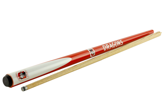 NRL 2pce 57" Ash Cue - St George Dragons