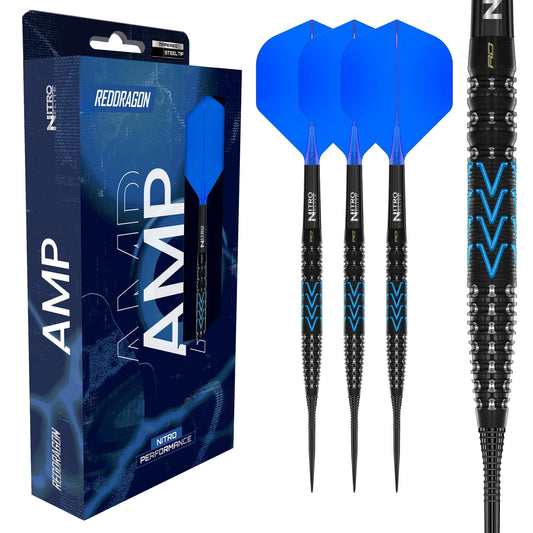 RED DRAGON - 21g AMP TAPERED Darts - 90% Tungsten