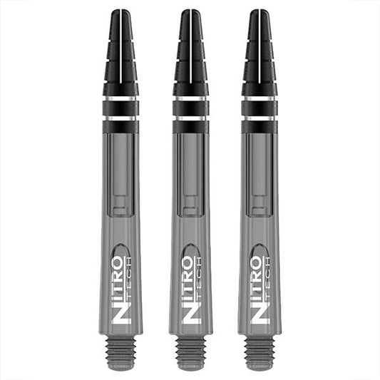 RED DRAGON - Nitrotech Composite Dart Shafts - 42mm Medium Grey