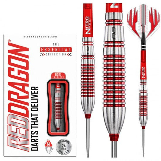 RED DRAGON - Reflex Darts - 90% Tungsten Torpedo - 24g