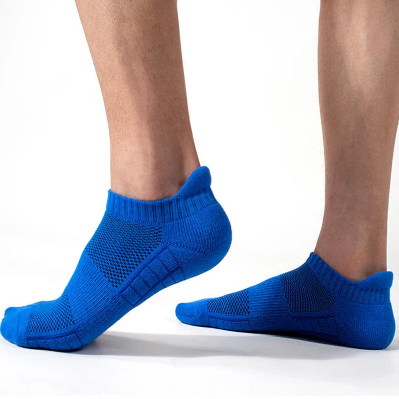 10/20 Pairs Ankle Socks Men Women Mesh Breathable Cotton Couple Student Ear thletic Sports Running Solid Color Boat Socks Summer