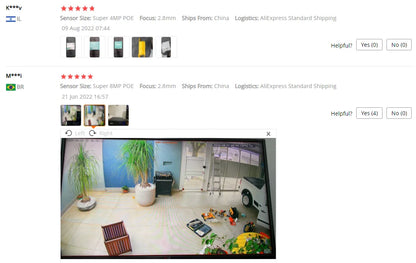 ASECAM 8MP POE IP Camera 4K 15fps Outdoor Hunman Detection CCTV 4MP Audio Onvif Dual Light Video Surveillance Security