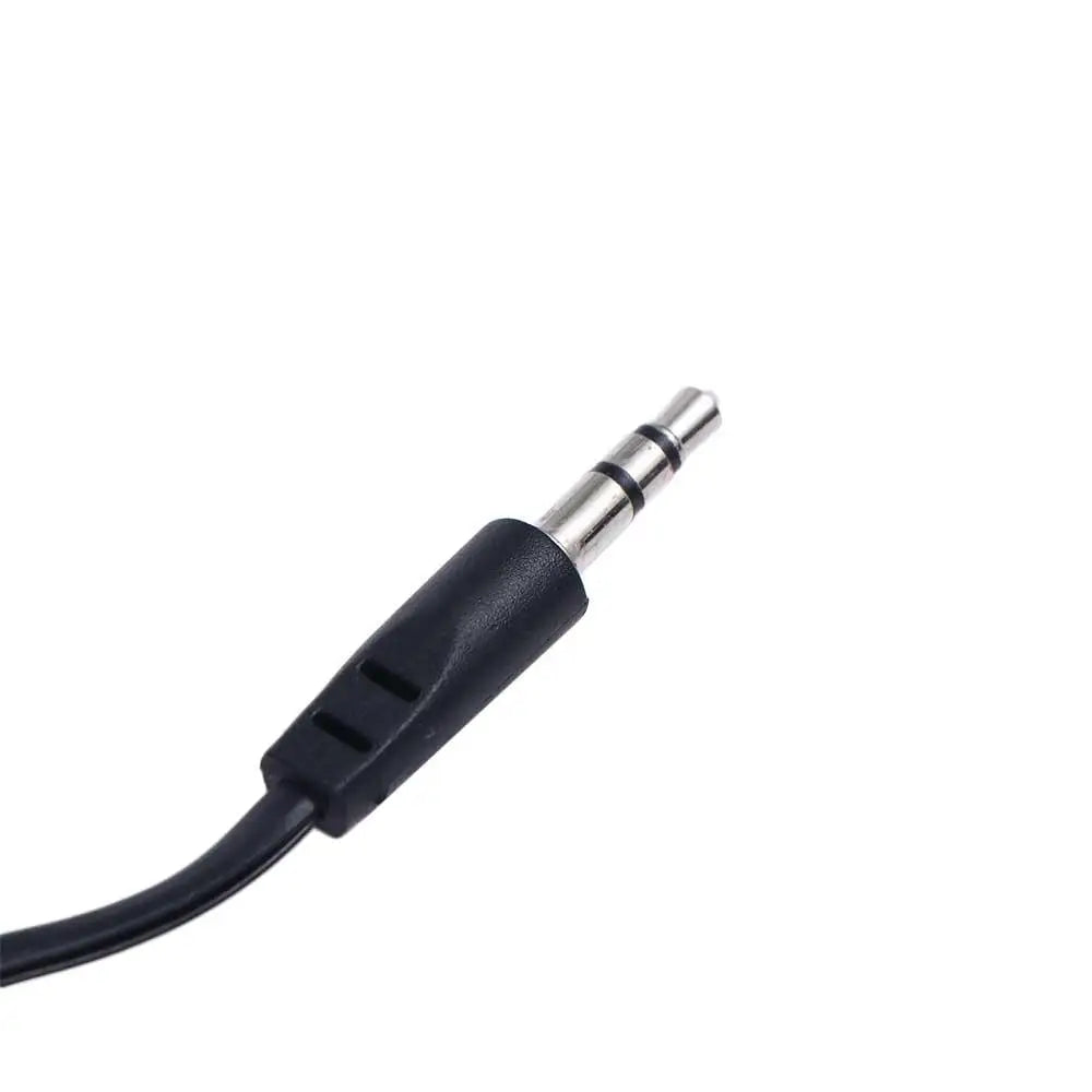 3.5mm Bass Headphones Ear Hook Headset Sports Earphone Wired Earpiece For Mp3 Computer Mobile Telephone