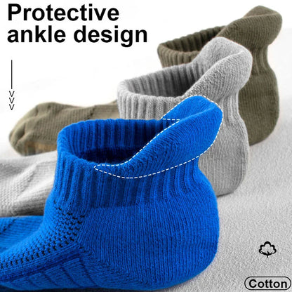 10/20 Pairs Ankle Socks Men Women Mesh Breathable Cotton Couple Student Ear thletic Sports Running Solid Color Boat Socks Summer