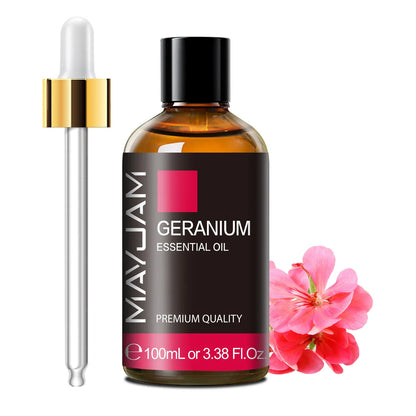 100ML Pure Plant Essential Oil Mint Bergamot Patchouli Citronella Lemongrass Chamomile Cedarwood For Reed Diffuser Humidifier