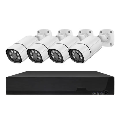 4mp 5mp 4k 8mp 8ch Security Poe Camera System Outdoor Home Poe Nvr Kit Cctv Ip Cameras Surveillance Security Camera System