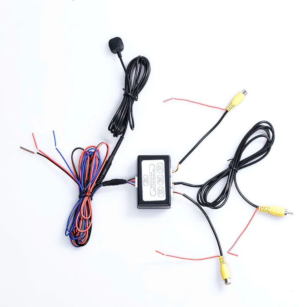Car Parking Camera Video Channel Converter Auto Switch Front /View Side/Rearview Rear View Control Box with Manual