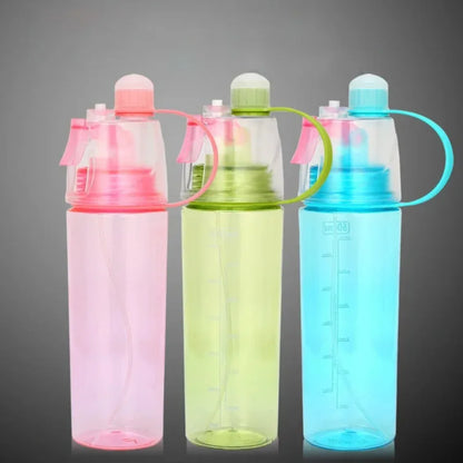 1 Pcs 600ml Water Bottle for Girls Outdoor Sport Fitness Cup Large Capacity Spray BPA Free Drinkware Travel