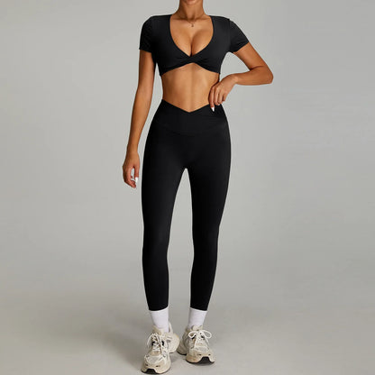 2 Pieces Sportswear Women Yoga Set Gym Clothes Sportswear Yoga Suits Fitness Set Tracksuits Sports Bra Gym Outfits Leggings