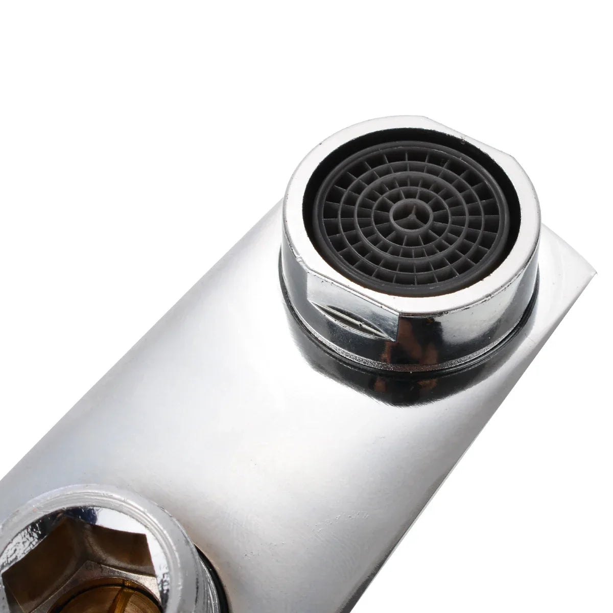 Chrome Zinc Alloy Bathroom Basin Mixer Faucet Sink Tap Wall Mounted Hot & Cold Water Mixer High Quality Faucet