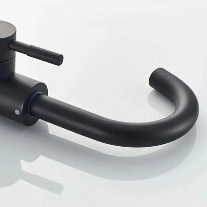 304 Stainless Bathroom Basin Faucet Steel Hot Cold Wash Mixer Crane Tap 360 Rotation Sink Faucets Single Lever Tap For Bathroom