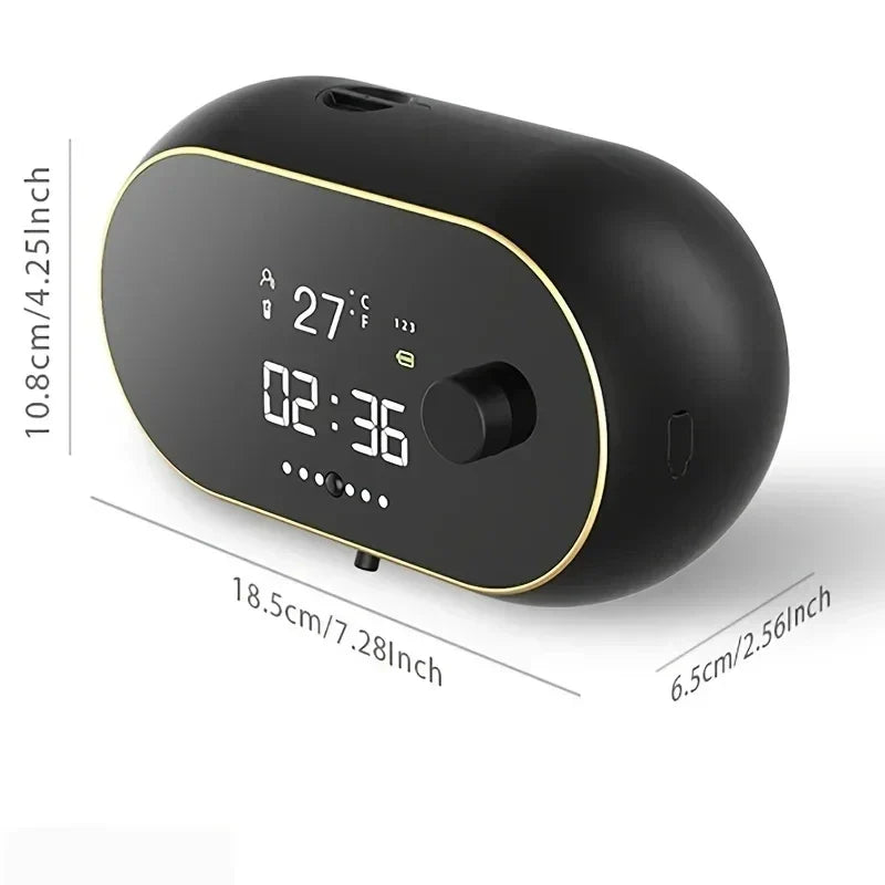 450ML Touchless Wall-Mounted Intelligent Induction Automatic Senor Soap Dispenser Electric Rechargeable Sanitizer Wash Machine