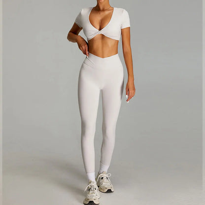 2 Pieces Sportswear Women Yoga Set Gym Clothes Sportswear Yoga Suits Fitness Set Tracksuits Sports Bra Gym Outfits Leggings
