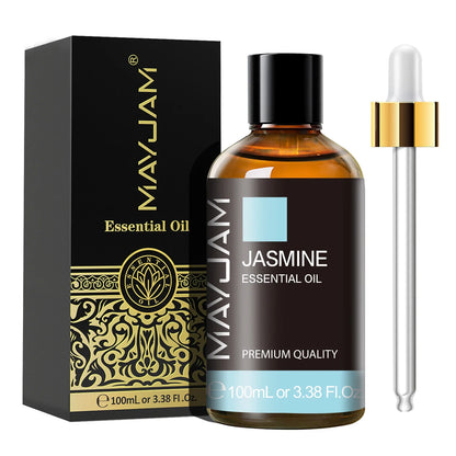 100ML Pure Plant Essential Oil Mint Bergamot Patchouli Citronella Lemongrass Chamomile Cedarwood For Reed Diffuser Humidifier