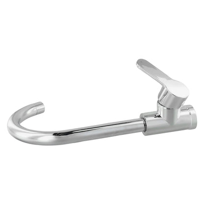 Bathroom Faucet Polished Chrome Plated Swivel Basin Sink Cold Hot Mixer Tap Kitchen Faucet, Sink Vertical Faucet New