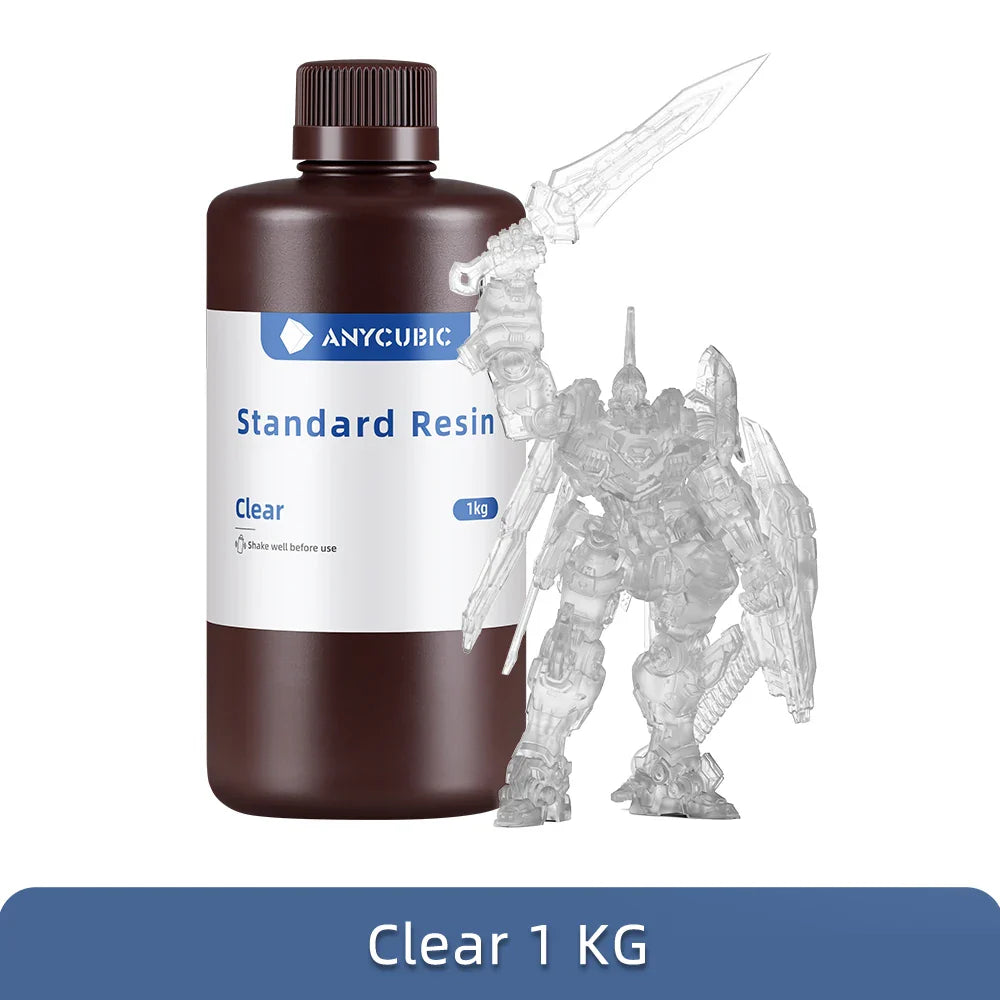 ANYCUBIC Standard Resin 405nm UV Resin LCD 3D Printer Photosensitive Resin For Photon Mono 7 Pro Figurines 3D Printing Materials