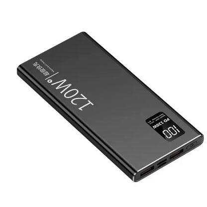 30000mAh PD18W 120W Power Bank Super Fast Charging Large capacity Portable Battery Charger Digital Display For iPhone Xiaomi