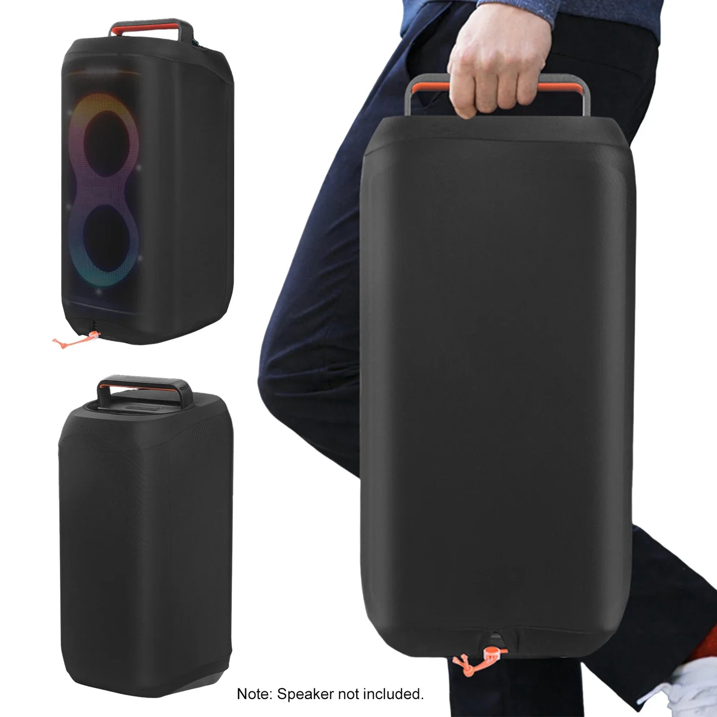 Dust Cover Protective Case for JBL Partybox 710/720/1000/120/320/310/520/Ultimates Speaker Elastic Band Speaker Case Slip Sleeve