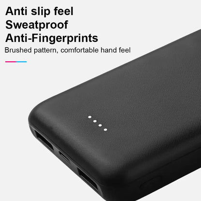 20000mAh Power Bank Portable USB Charger Fast Charging External Battery Pack Heating Vest Jacket Scarf Socks Glove Equipment New