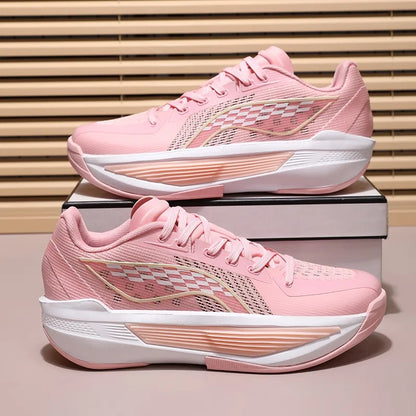 Breathable Anti-Slip Basketball Sneakers for Men, Durable Shock-Absorbing Court Shoes for Training & Matches
