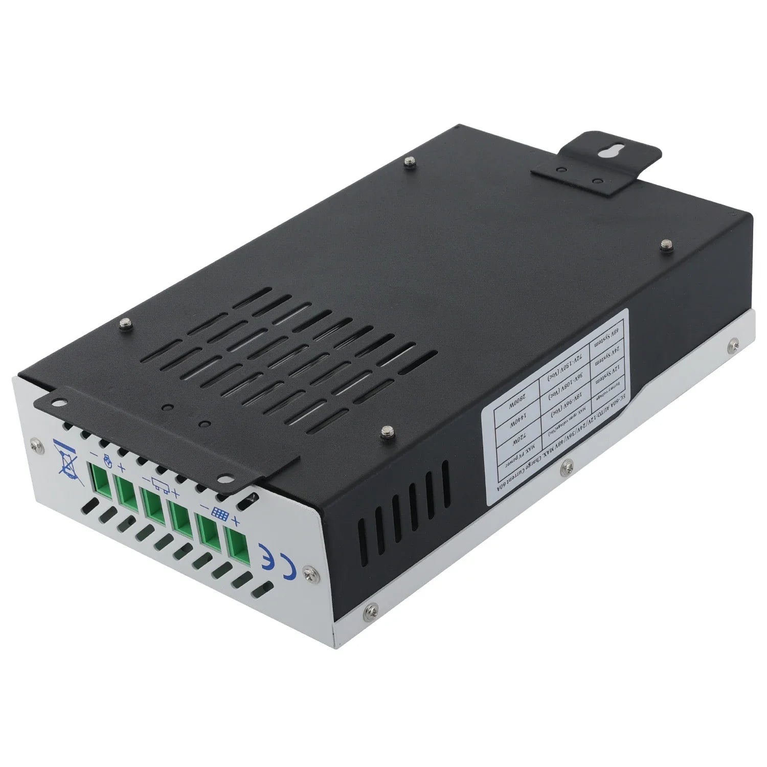 100V INPUT 48V12V24V60A solar controller MPPT wide voltage input photovoltaic power generation charging controller host