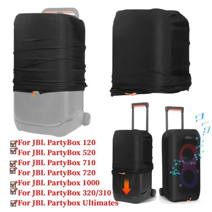 Dust Cover Protective Case for JBL Partybox 710/720/1000/120/320/310/520/Ultimates Speaker Elastic Band Speaker Case Slip Sleeve