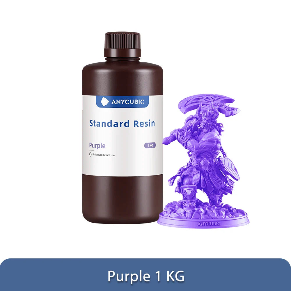 ANYCUBIC Standard Resin 405nm UV Resin LCD 3D Printer Photosensitive Resin For Photon Mono 7 Pro Figurines 3D Printing Materials