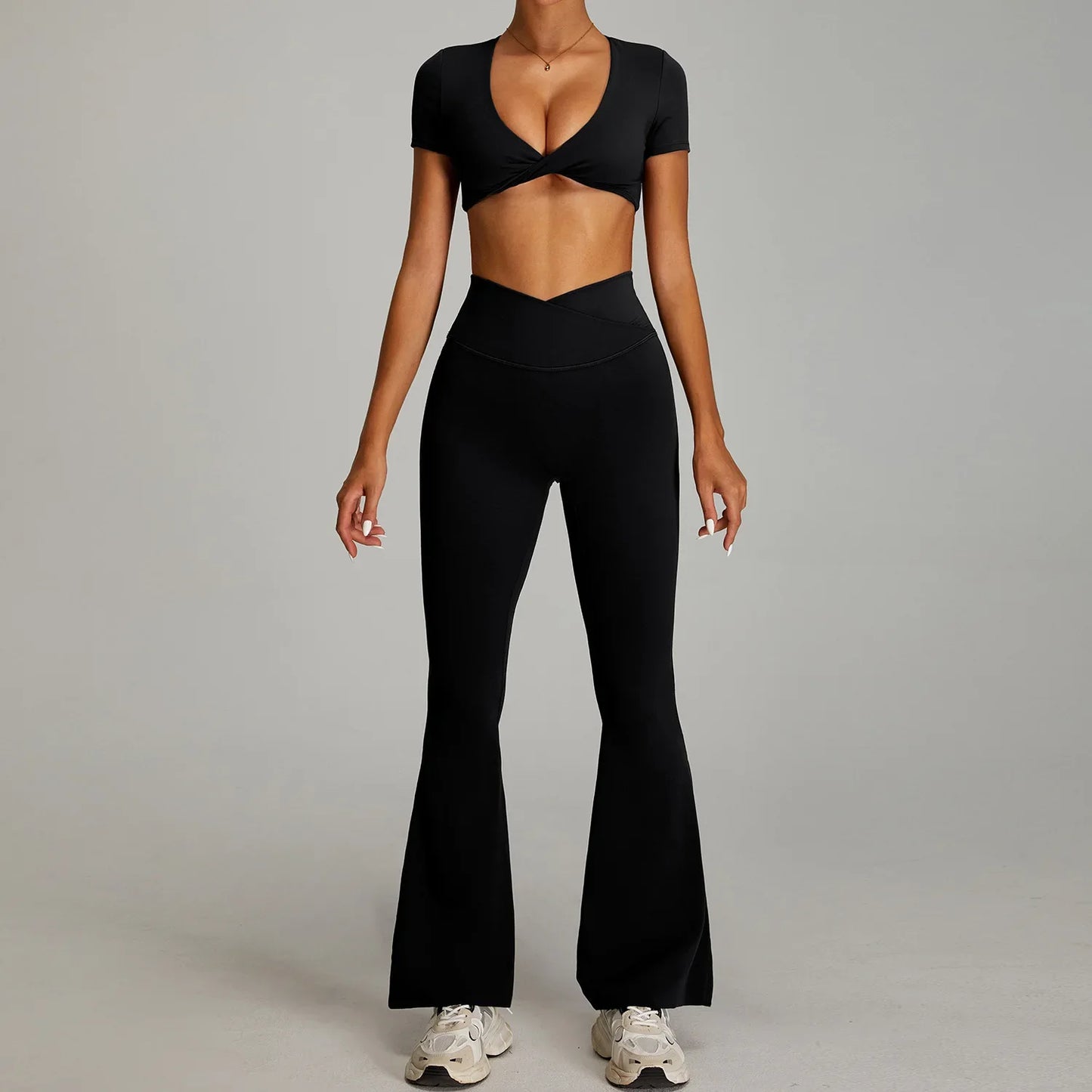 2 Pieces Sportswear Women Yoga Set Gym Clothes Sportswear Yoga Suits Fitness Set Tracksuits Sports Bra Gym Outfits Leggings