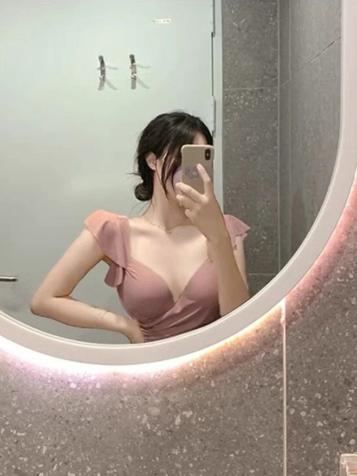 Conservative Skirt Style  Swimsuit for Women Summer New Arrival Thermal Spring Bathing Slimming Coverage plus Size