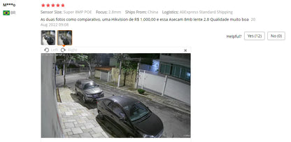 ASECAM 8MP POE IP Camera 4K 15fps Outdoor Hunman Detection CCTV 4MP Audio Onvif Dual Light Video Surveillance Security