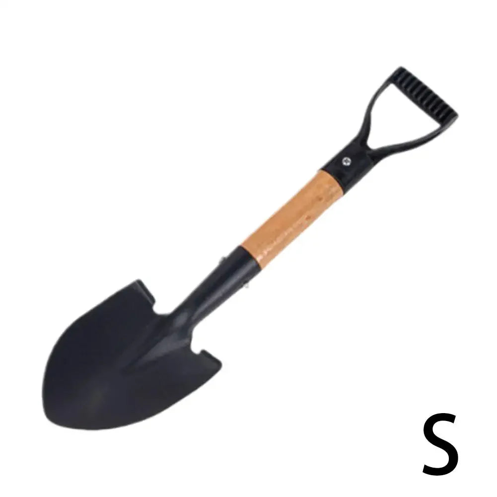 36/50.5cm Digging Shovel Manganese Steel Shovels Kids Trowel Waterproof Rustproof Garden Scoop for Outdoor Beach Camping